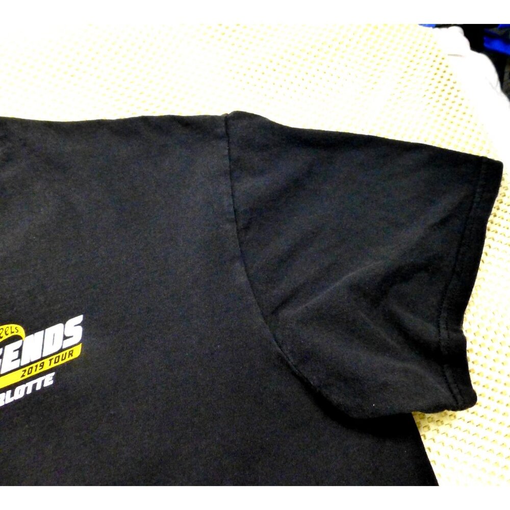 Hot Wheels Legends 2019 Tour T-Shirt Charlotte Black XL Car Enthusiast Tee - Picture 7 of 7